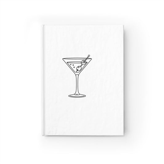 Cocktail Martini Journal — Ruled Lined Notebook for Cocktail Lovers